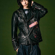 glamb Anarchy Paint Riders JKT GB0423-JKT03画像