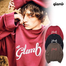 glamb Boat Neck Logo Sweat GB0423-CS08画像
