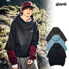 glamb Multi Layered Hoodie GB0423-CS04画像