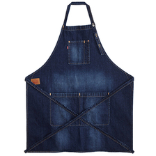 Levi's ADJUSTABLE DENIM APRON DENIM BLUE D6286-0001画像