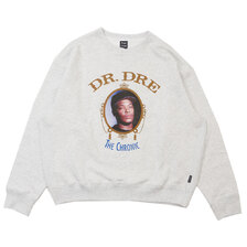 APPLEBUM Dr.Dre The Chronic Crew Sweat ASH画像