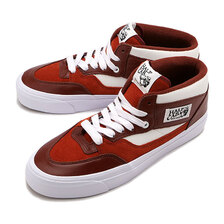 VANS UA HALF CAB 33 DX COLOR-BLOCK-RED/TRUE-WHITE VN0A5KX66RT画像