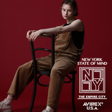 AVIREX L- VELOUR OVER ALL 7833210604画像