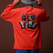 AVIREX L/S T-SHIRT NEW YORK SYMBOL 7833230052画像