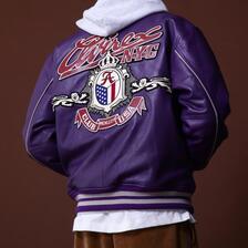 AVIREX VARSITY JACKET CROWN LOGO 7833250078画像