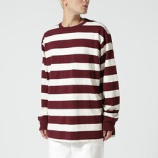 Schott WIDE BORDER POCKET T-SHIRT 7823930002画像