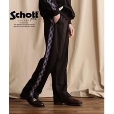 Schott TAPING JERSEY TRACK PANTS 7823210008画像