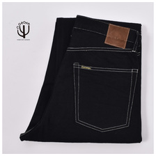 CORONA 5Pocket Denim Pants Solid Black Denim CP005-23-03画像