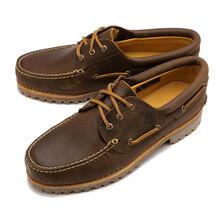 Timberland Authentics 3 Eye Classic Lug MEDIUM BROWN A62FW画像