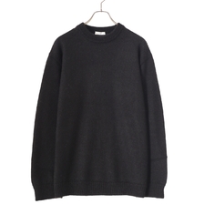ATON NATURAL ALPACA CREWNECK SWEATER KRAGSW0806画像