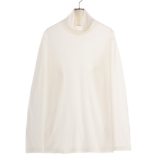 ATON ROYAL SUVIN JERSEY HIGHNECK T-SHIRT KKAGSW0704画像