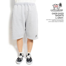 The Endless Summer TES OVER DYED SHORTS -L.GRAY- G-23574346画像