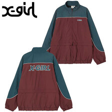 X-girl CONTRAST PIPNG JACKET 105233021002画像