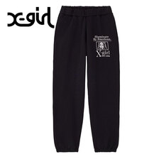 X-girl MY EMOTIONS SWEAT PANTS 105233031020画像