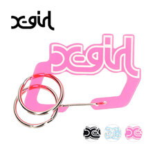 X-girl MILLS LOGO CARABINER 105233054008画像