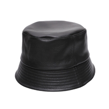 KIJIMA TAKAYUKI GOAT LEATHER BUCKET HAT 232814画像