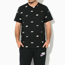 NIKE Club+ AOP S/S Tee Black FD1280-010画像