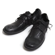 GUIDI 992 Babycalf Full Grain Derby BLACK 992T-BLUJEBLU画像