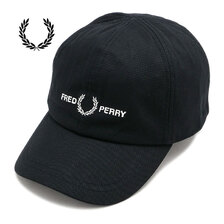 FRED PERRY GRAPHIC BRANDED TWILL CAP HW4630画像