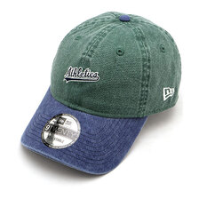 NEW ERA 9TWENTY Acid Wash オークランド・アスレチックス グリーン ネイビーバイザー 13750693画像