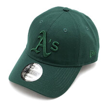 NEW ERA 9THIRTY MLB Tonal Logo オークランド・アスレチックス ダークグリーン 13750666画像
