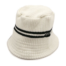 NEW ERA ニットバケット Knit Bucket ライン アイボリー 13750564画像