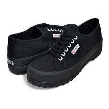 SUPERGA 2555 ALPINA FULL BLACK S00F4B0-996画像