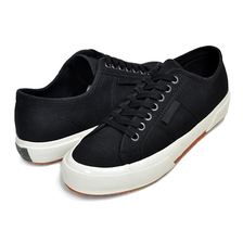 SUPERGA 2750 OG BLACK-WHITE AVORIO S3111TW-AHU画像