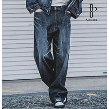 NO ID. ハイウエストワイドデニムPT 853777-138P画像