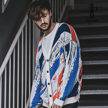 NO ID. アブストラクトJQニットCD 853010-143K画像