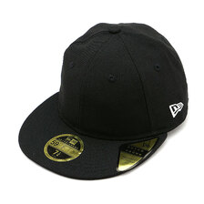 NEW ERA RC 59FIFTY ベーシック ブラック ホワイトフラッグ 13694076画像