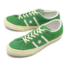 CONVERSE STAR&BARS US SUEDE BRIGHTGREEN 35200560画像