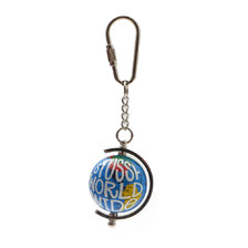STUSSY GLOBE KEYCHAIN画像