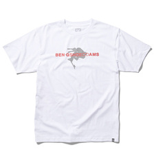 DC SHOES BEN G TRE FLIP HSS TEE WHITE DST234071-WBB0画像