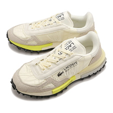 LACOSTE ELITE ACTIVE 223 1 SMA OFF WHT/LT GRN 46SMA0008-WP2画像