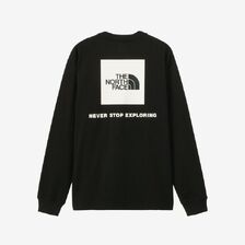 THE NORTH FACE L/S BACK SQUARE LOGO TEE NT82333画像