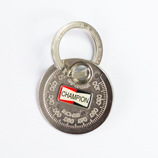 BARNS BUTTON WORKS "CHAMPION" VINTAGE KEYHOLDER BW-0113画像