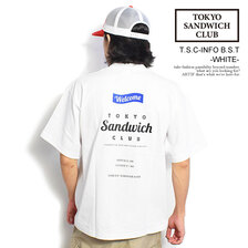 TOKYO SANDWICH CLUB T.S.C-INFO B.S.T -WHITE-画像