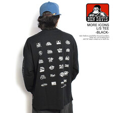 BEN DAVIS MORE ICONS L/S TEE C-23780034画像