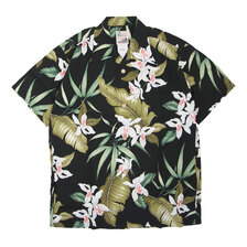 Fukuwa-uchi RESORT ALOHA SHIRT BLACK M52832画像
