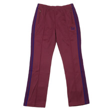 NEEDLES 23AW Narrow Track Pant Poly Smooth WINE画像