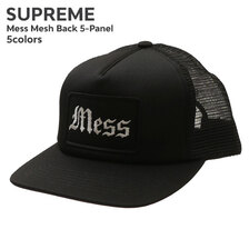 Supreme 23AW Mess Mesh Back 5-Panel画像