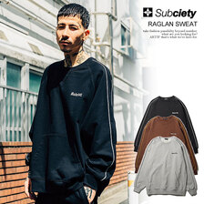 Subciety RAGLAN SWEAT 105-31493画像