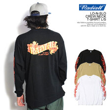 RADIALL LO-N-SLO - CREW NECK T-SHIRT L/S RAD-23AW-CUT016画像