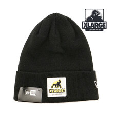 X-LARGE NEWERA WALKING APE CUFF BEANIE 101231051001画像