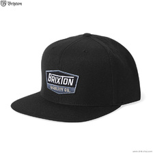Brixton BRIXTON REGAL MP SNAPBACK CAP (BLACK) 11490画像