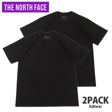 THE NORTH FACE PURPLE LABEL Pack Field Tee BLACK NT3364N画像