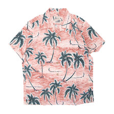 Fukuwa-uchi LADY'S RESORT ALOHA SHIRT CORAL L52831画像