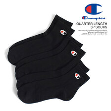 Champion QUARTER LENGTH 3P SOCKS CMSCY201画像