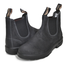 Blundstone ELASTIC SIDED SUEDE BOOT STEEL GREY BS1910994画像